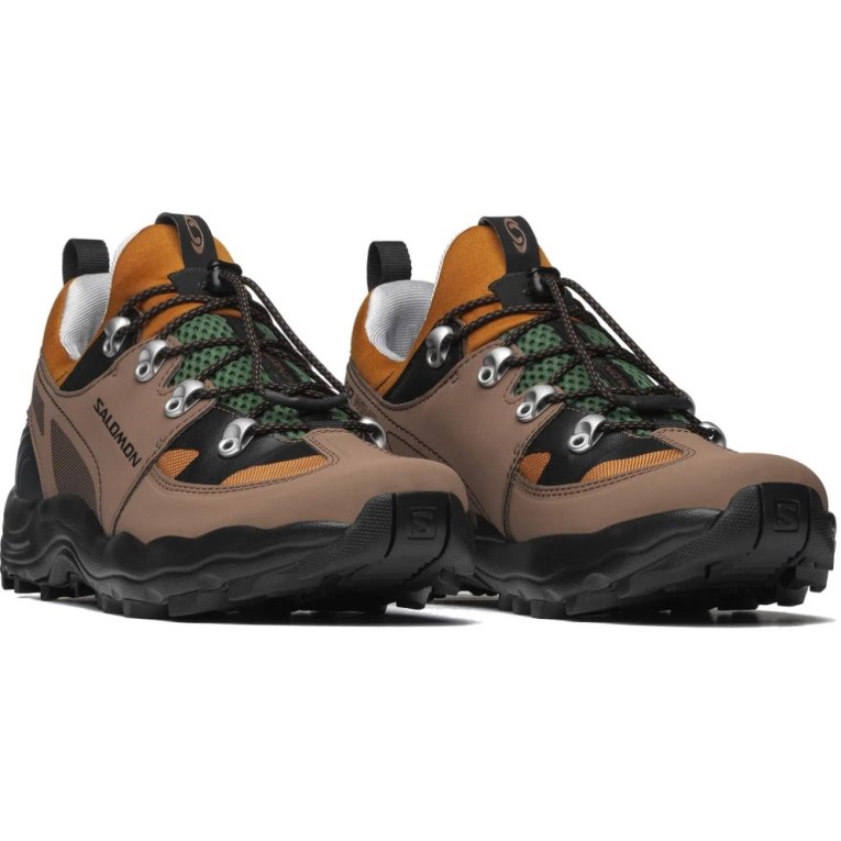 Brown Salomon Raid Wind 75th Women's Sneakers | IE KG8361